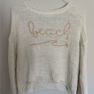 Vintage Havana Cream Beach Knit Sweater